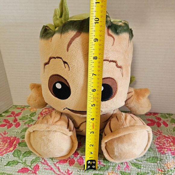 Disney Groot Plush Guardians of the Galaxy 10 inch Collectible Marvel Weighted - Picture 4 of 7